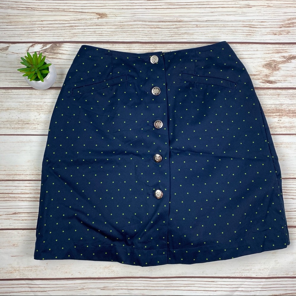 Liz Sport Vintage 90’s Polka Dot Button Skort
